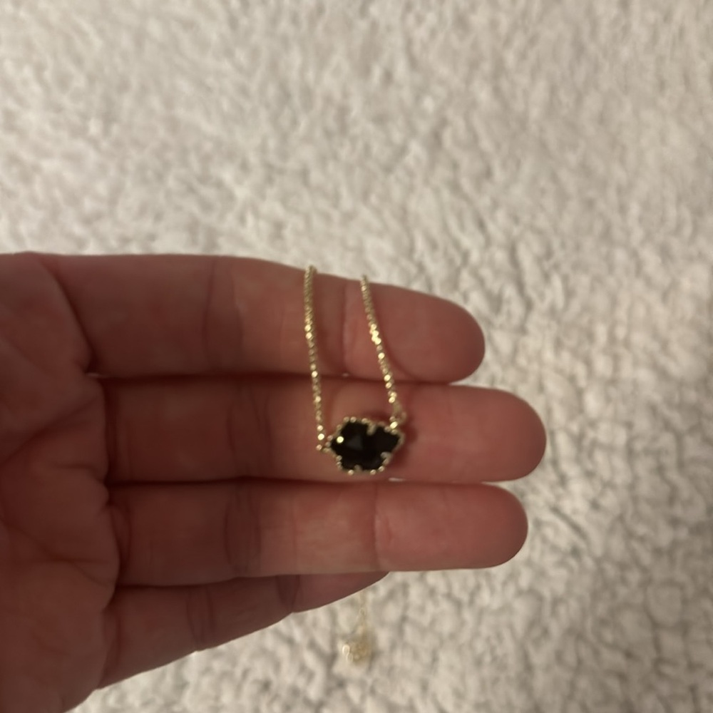 Kendra Scott Black Tessa Necklace - Picture 2 of 3